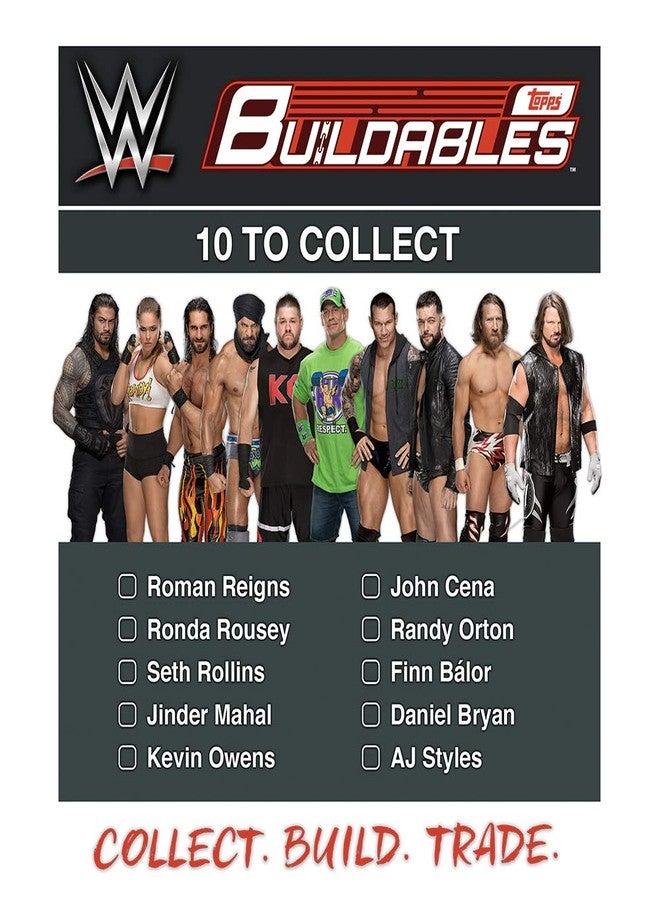 Topps India WWE Buildable, (Pack of 2)*4, Official Merchandise - Image 3